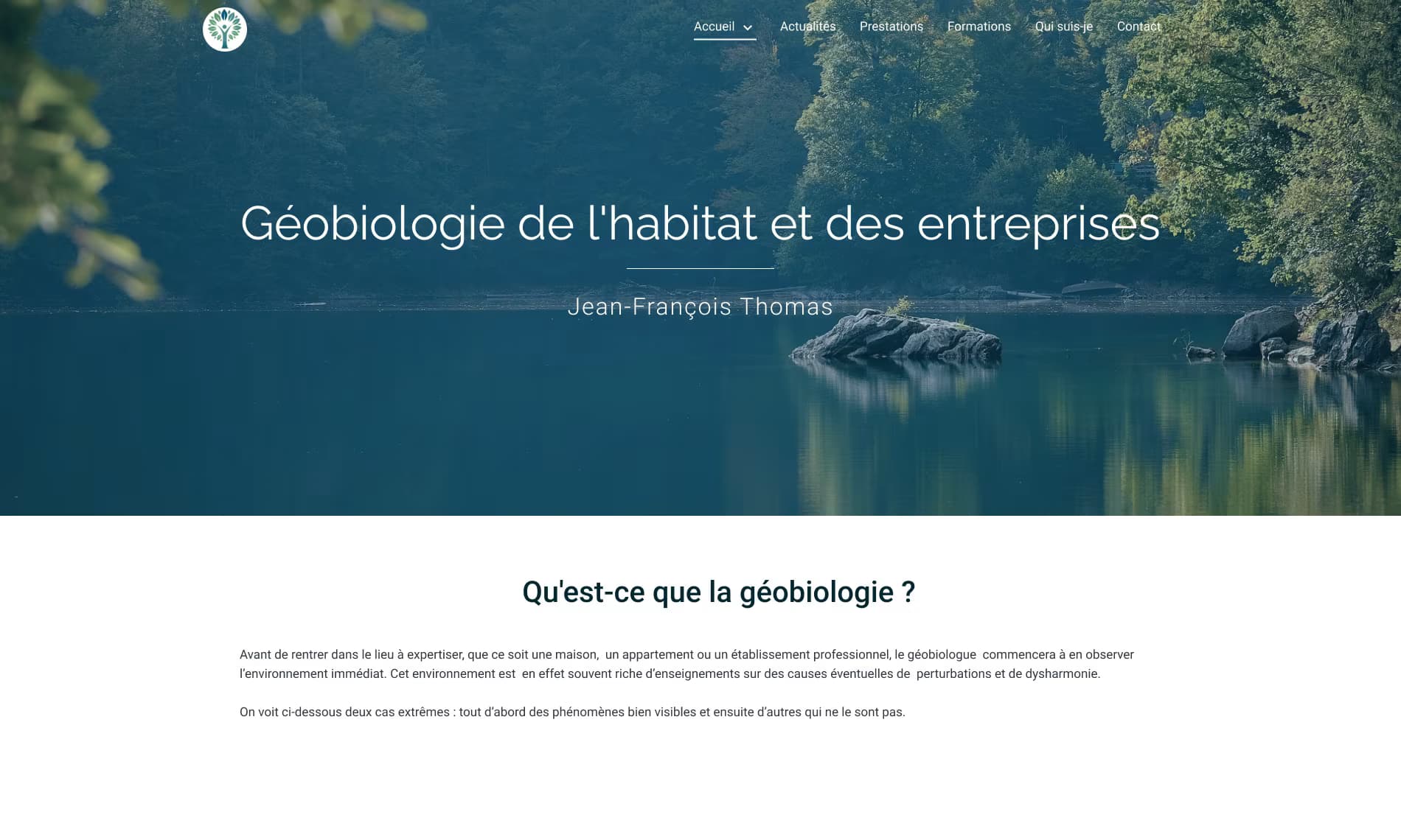 illustration du site Geobio56